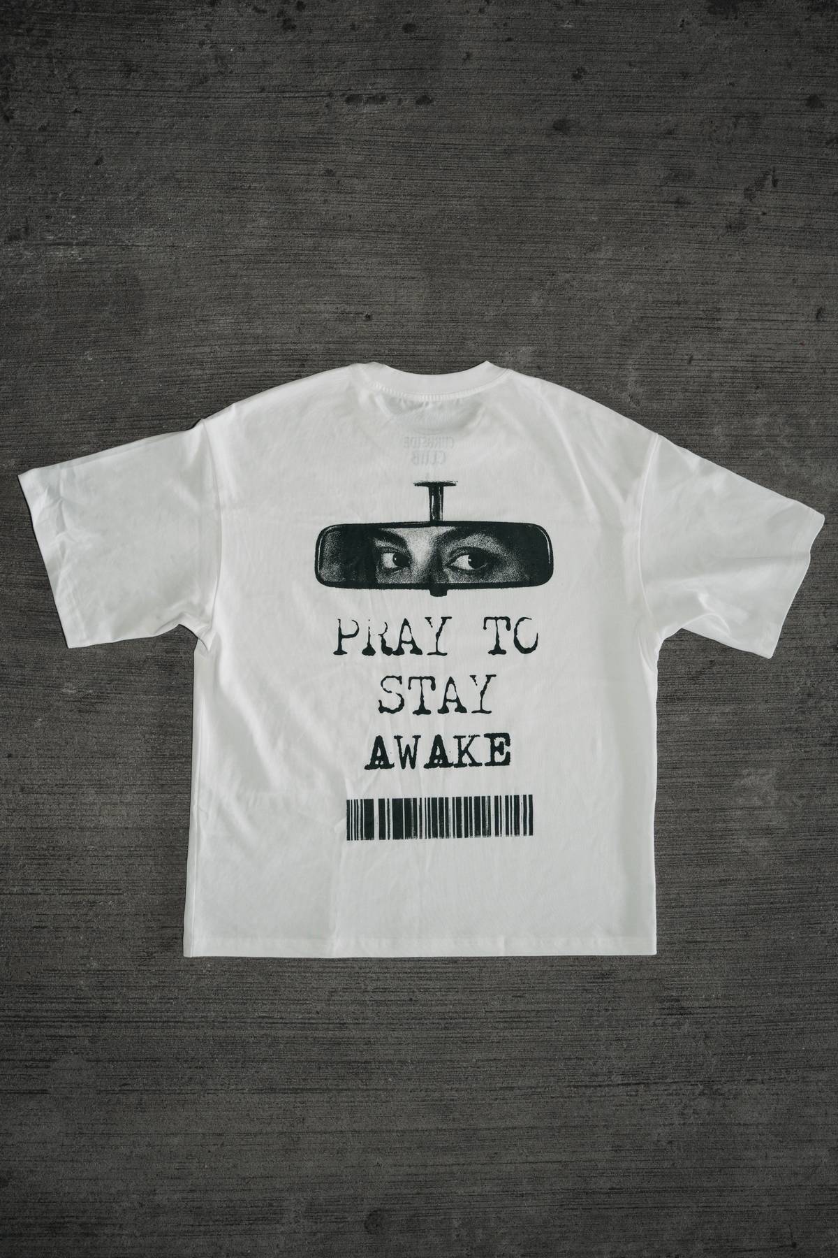 Pray To Stay Awake - Heavyweight Tee